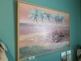 Tropical Print in frame