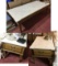 2 Marble Top Lamp Tables PLUS Coffee Table