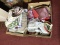 Two Boxes Loaded w/Vintage Linens etc