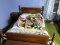 Antique Wooden Bed - Full Size