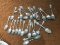 566 grams c. 1900 Sterling Silver Spoons