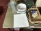 Vintage Card Table and Items on Top  of it