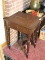 Antique 19th Century One Drawer Wooden Stand