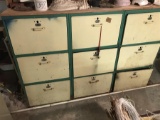 Three Vertical Sections - Vintage Meat Lockers