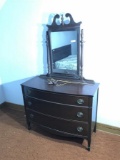 Vintage Mid Century Dresser w/Mirror Nice