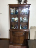 Vintage Wooden Cabinet with Drawer