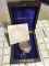 10k Gold Woman's Pocket Watch Swiss 1875 in Box