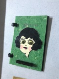 Antique Betty Boop Notepad with Googly Eyes