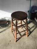 Early wooden stool