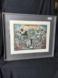 Vintage Ltd Edition Print Signed Irving Amen