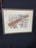 Vintage Ltd Edition Print Signed S. Katz