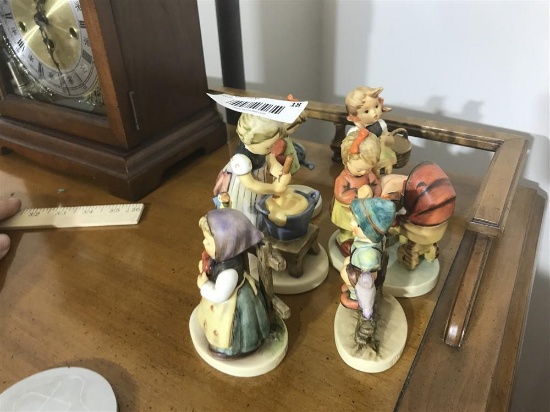 Group Lot of 6 Vintage Hummel Figurines