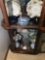 Bottom 3 Shelves of China Cabinet Inc. Asian Pcs