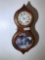 Vintage Wind Up Wooden Clock Unusual
