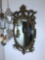 Vintage Hollywood Regency Queen Anne Mirror