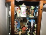 Contents of Top Two Shelves of China Cabinet