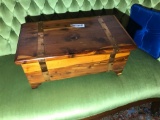 Medium Sized Wooden Cedar Chest