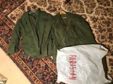 2 Army Jackets + Wool Army Blanket