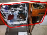 Cookware in Dishwasher and Kitchen Cabinet Items