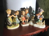 Group Lot of 3 Larger Vintage Hummel Figurines