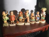 Group Lot of 7 Vintage Hummel Figurines