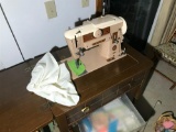 Vintage Singer Sewing Machine and etc