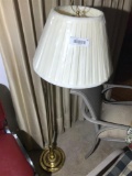 Vintage Brass Base Floor Lamp