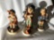 Group Lot of 3 Vintage Hummel Figurines