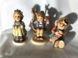 Group Lot of 3 Vintage Hummel Figurines