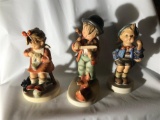 Group Lot of 3 Vintage Hummel Figurines