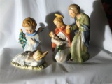 2 Older Nativity Hummel Figurines Religious Early