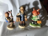 Group Lot of 3 Vintage Hummel Figurines