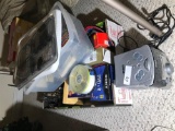 Assorted Office & Media Supplies + Stereo