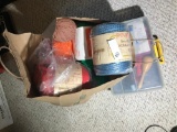 Acrame thread spools, Sewing items Lot