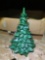Vintage Ceramic Light Up Christmas Tree on base