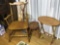 Antique Chair, Stool & Table Lot