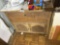Vintage Wooden Cabinet w/Drop Front Storage