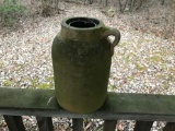 Antique Stoneware Jar Container w/Handle