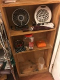 Contents of Wooden Wall Shelf Inc. Heater