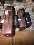 Group Lot of Vintage Luggage