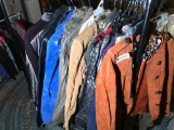 Rack of Light Jackets and Other women's clothing