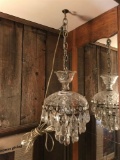 Vintage hanging small chandelier Lamp