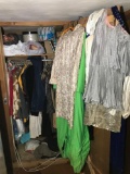 Huge Closet Lot of Vintage Clothing and Hats