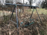 Metal Swing Set frame and Bench Swing