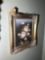 Vintage Oil on Canvas Painting in frame