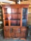 Vintage China Cabinet with Shelves