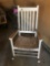 Large Antique Wooden Rocking Chair