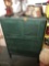 Antique Old Green Painted Cabinet w/Drawers