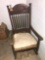 Antique Oak Rocking Chair