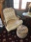 Vintage Armchair PLUS Ottoman Footstool